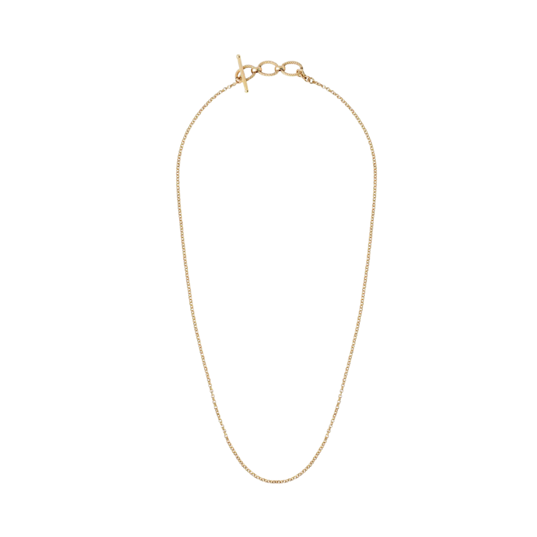 Annella Gold-plated Classic Chain Necklace in Golden