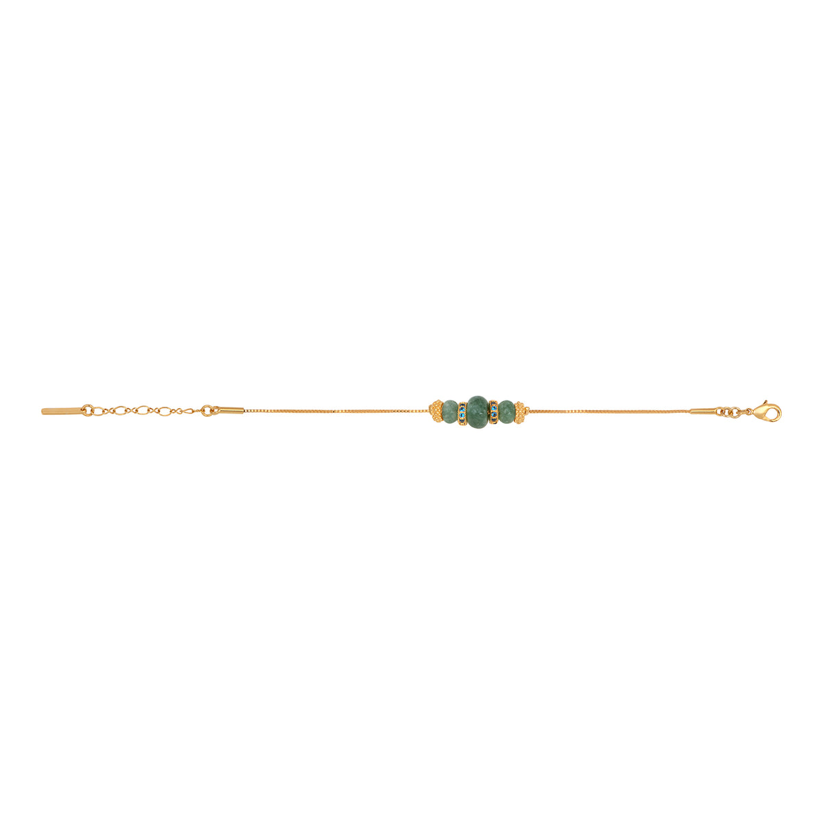 Avola Slim Adjustable Bracelet in Blue