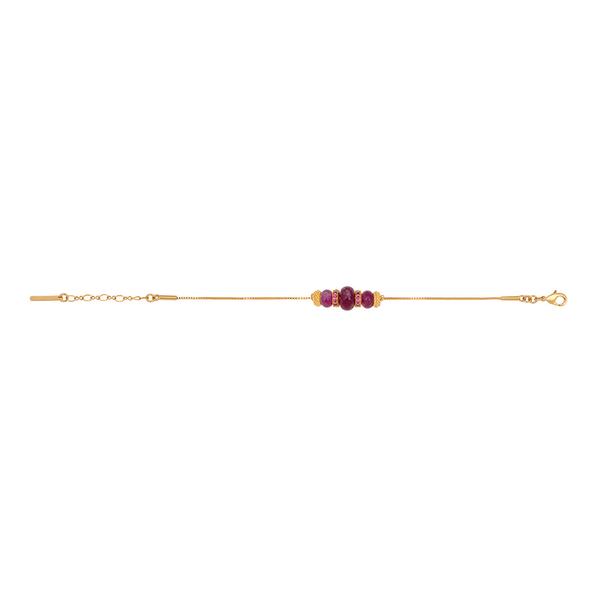 Avola Slim Adjustable Bracelet in Purple