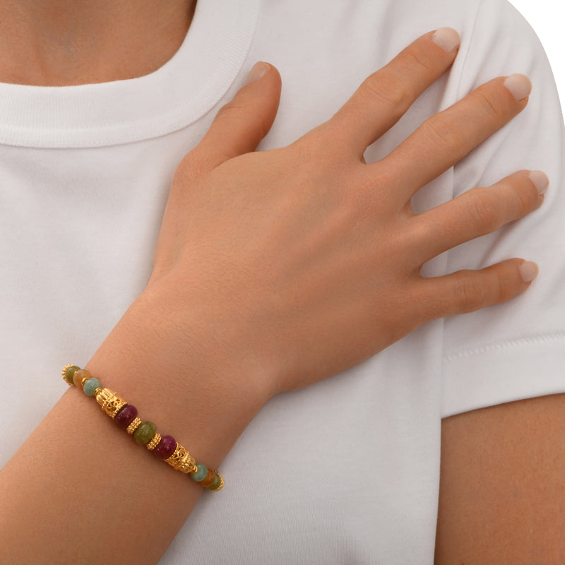 Avola Adjustable Bracelet in Multi-Color