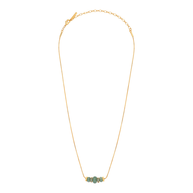 Avola Pendant Necklace in Blue