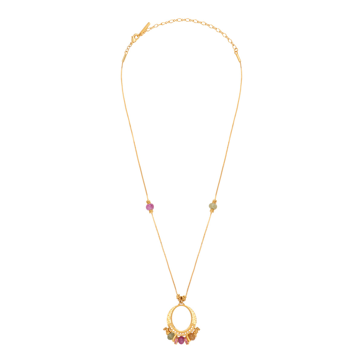 Avola Adjustable Sautoir Necklace in Multi-Color