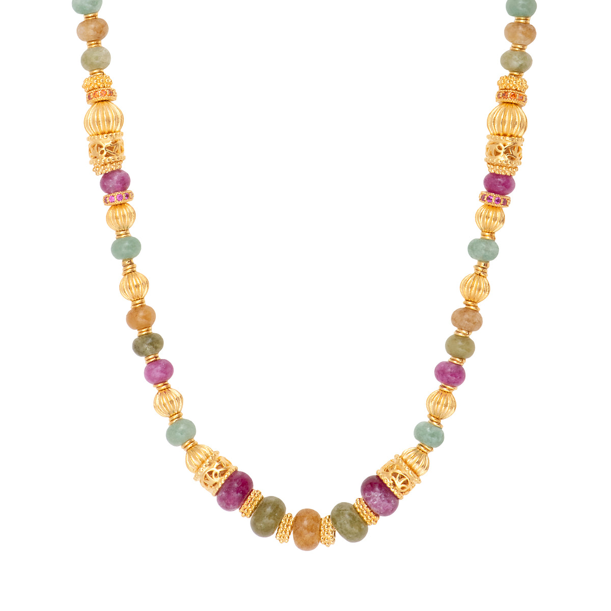 Avola Adjustable Necklace in Multi-Color