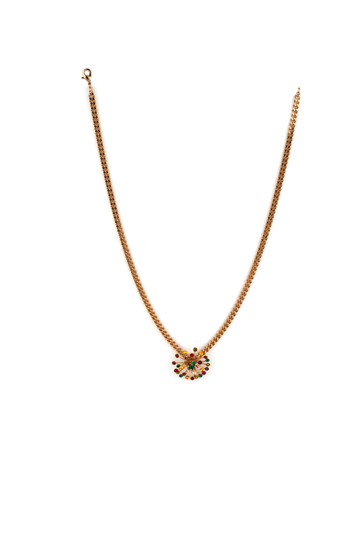 Naomie Crystal Necklace in Multicolor