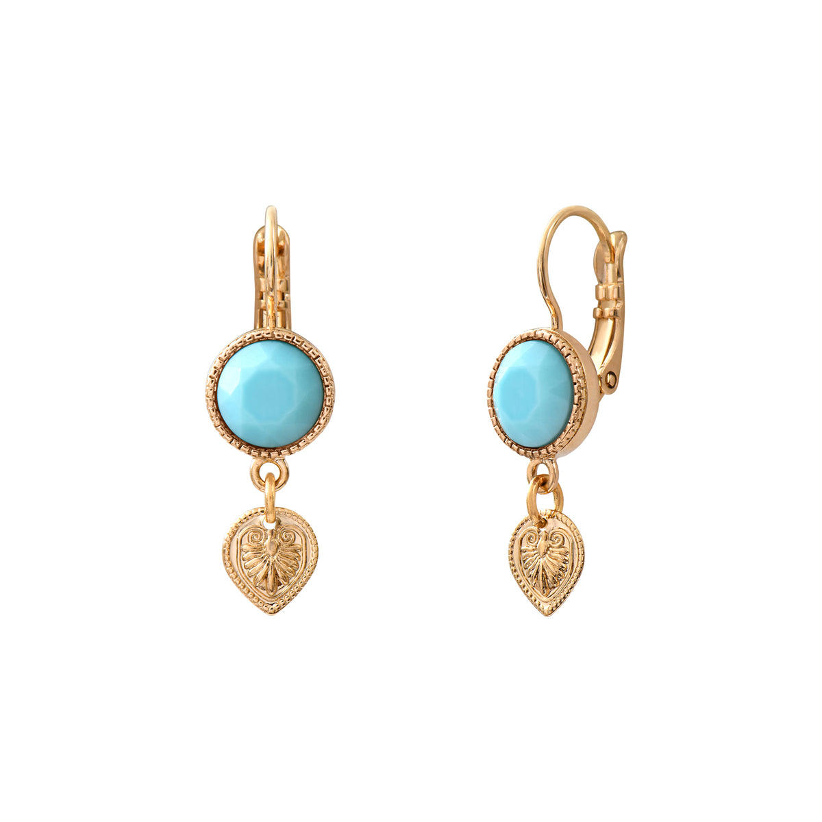 Mindoro Mini Earrings in Turquoise
